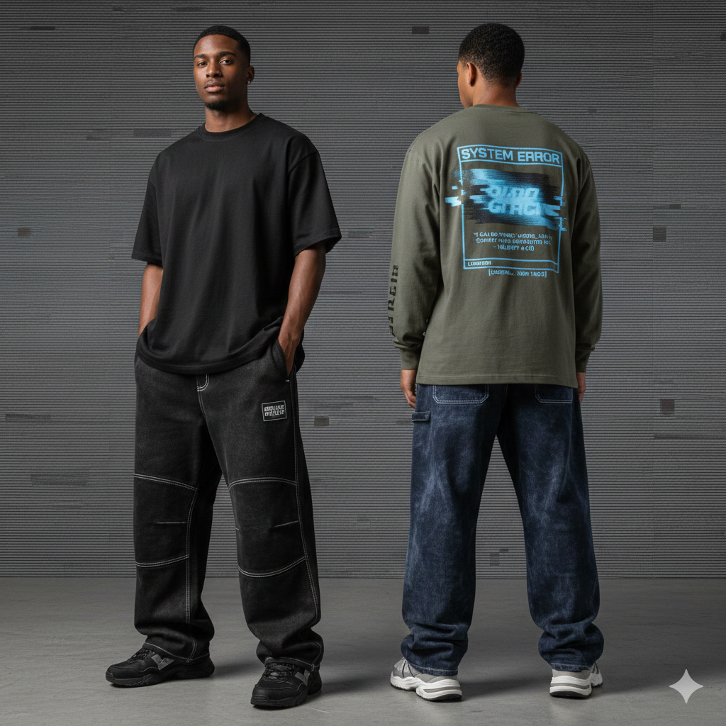 Static Pulse Oversized Tee